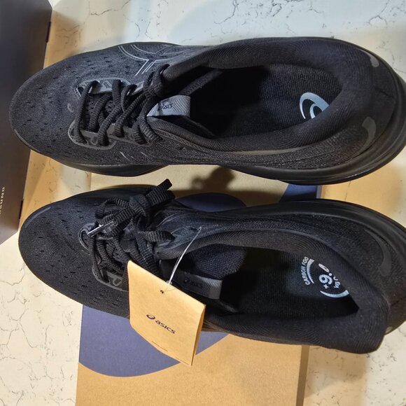 Asics Mens Gel-Cumulus 26 Running Shoes US 13 10118792-003 Black / Black NEW - Picture 8 of 10